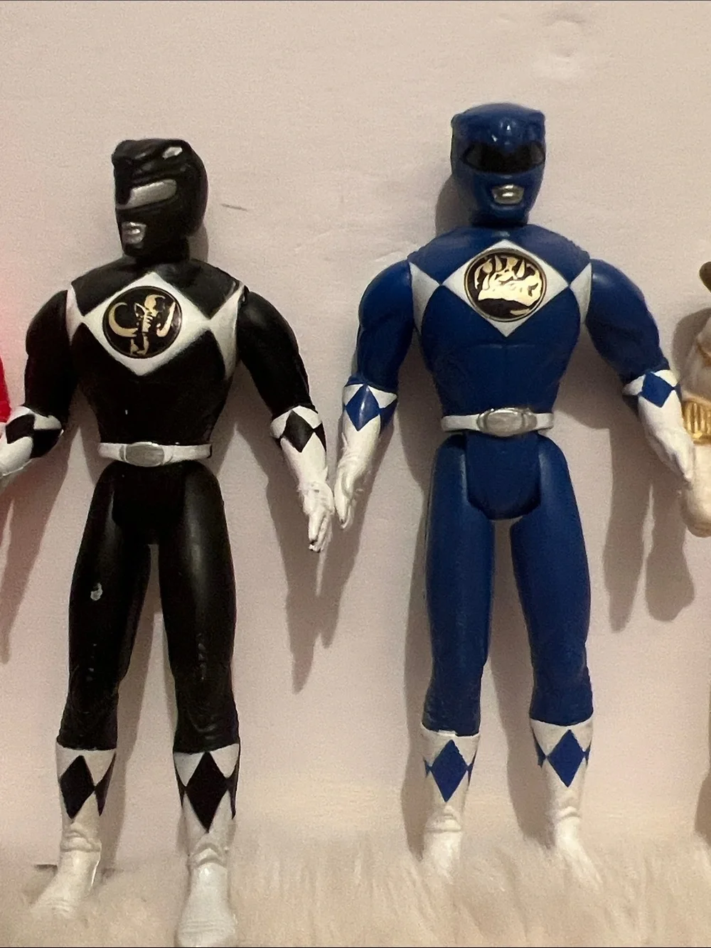 Vintage 1995 McDonald's Power Rangers Movie Complete Set 6 Figures & Zords Lot